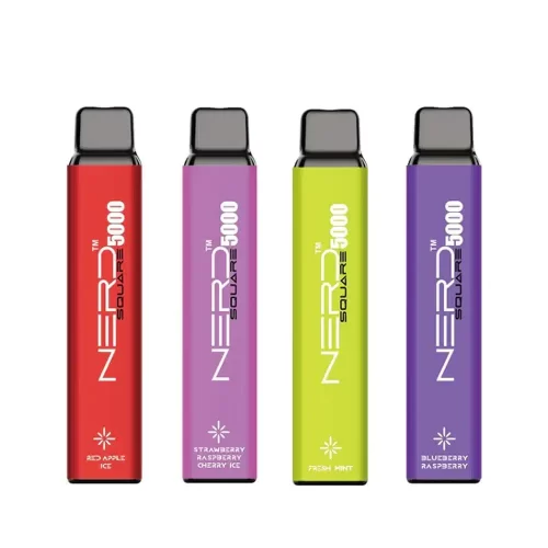Nerd Square 5000puffs Disposable Vape Vape Shop Near Me Disposable Vape Vape Uae