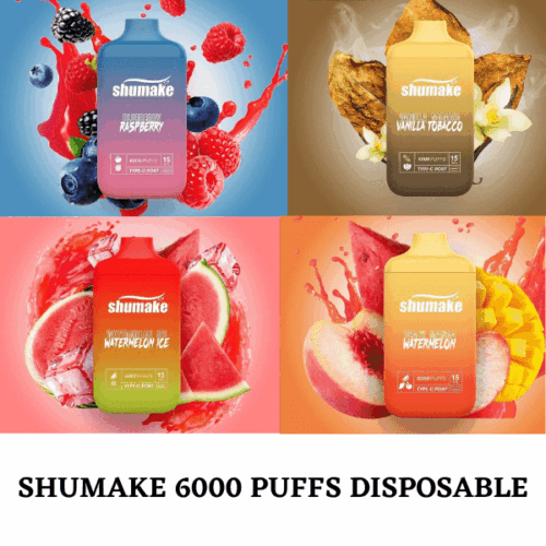 Shumake 6000 Puffs Best Disposable In Uae Vape Shop Near Me Disposable Vape Vape Uae