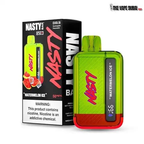 NASTY BAR DX 8500 PUFFS DISPOSABLE WATERMELON ICE