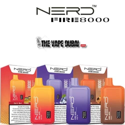NERD FIRE 8000 PUFFS DISPOSABLE