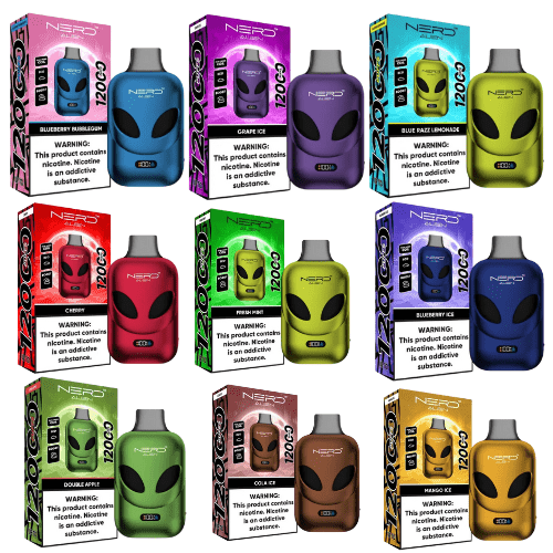 Nerd Alien 12000 Puffs Disposable Vape Vape Shop Near Me Disposable Vape Vape Uae 21