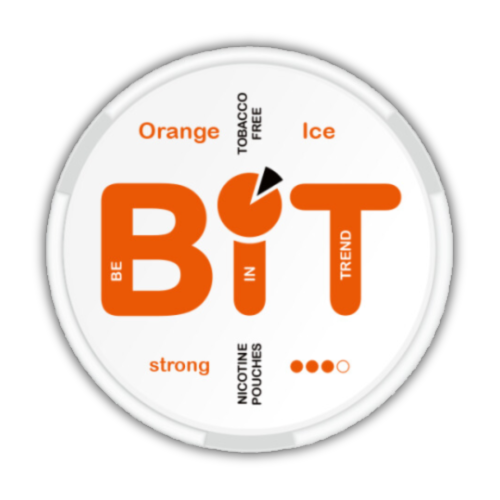 Bit Nicotine Pouches 13mg Orange Ice in Dubai _ Nicotine pouches Dubai _ Nicotine pouches near me