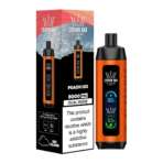 New Al Fakher Crown Bar Pro 8000 Puffs Peach Ice in Dubai _ Al fakher crown bar vape _ Al fakher crown bar price