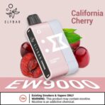 New Elf Bar EW9000 California Cherry Disposable Pods & Kit in Dubai _ disposable vape