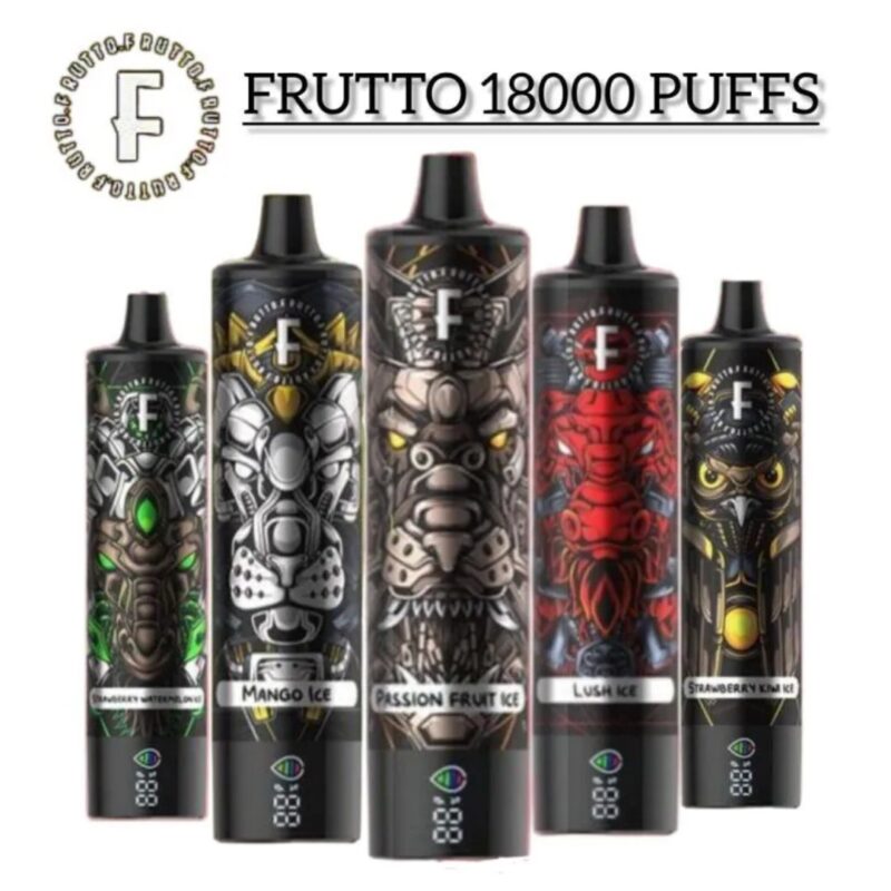 New FRUTTO 18000 Puffs Disposable Vape in Dubai