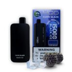 New HQD Cuvie Glaze 15000 Puffs Black Ice Disposable Vape in Dubai _ Hqd cuvie glaze 15000 price near me