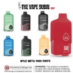 New Myle Meta 9000 Puffs Disposable Vape in Dubai