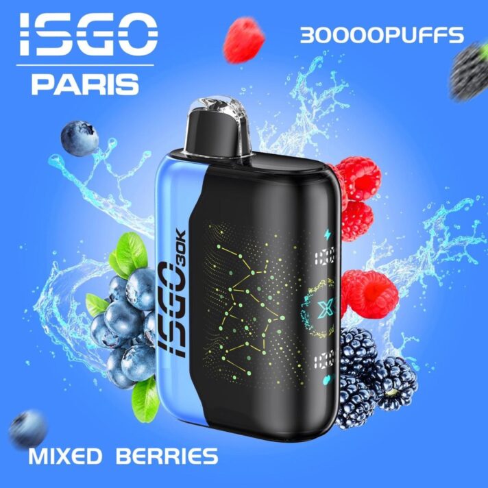 New Isgo Paris X 30000 Puffs Disposable Vape In Dubai Vape Shop Near Me Disposable Vape Vape Uae 7
