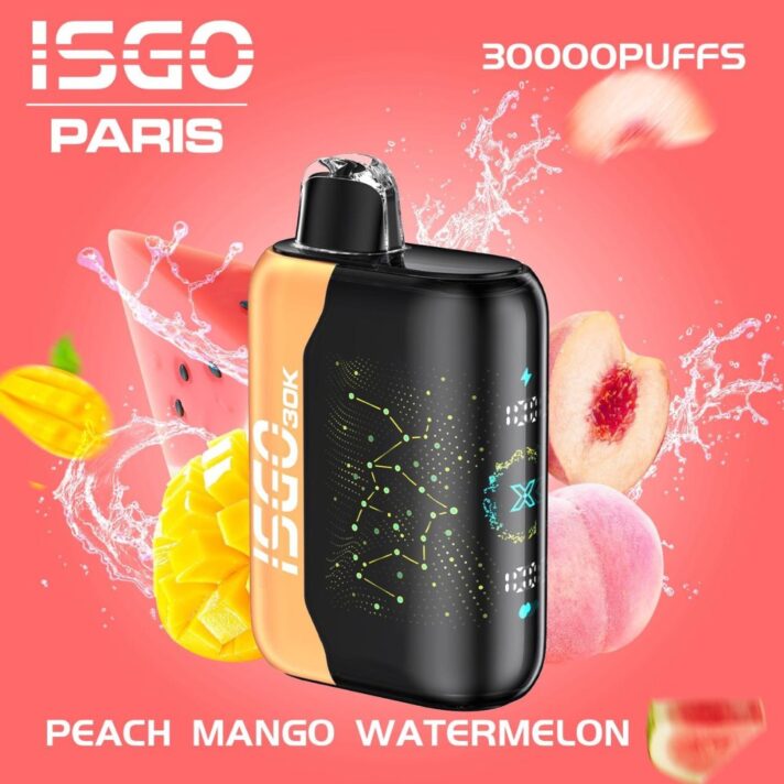 New Isgo Paris X 30000 Puffs Disposable Vape In Dubai Vape Shop Near Me Disposable Vape Vape Uae 8